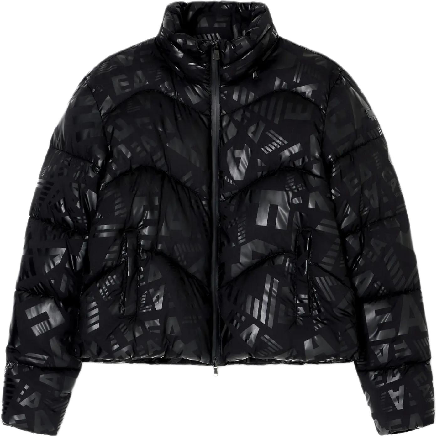 Пуховик с принтом Monogram EMPORIO ARMANI, черный
Пуховик с принтом Monogram EMPORIO ARMANI, черный