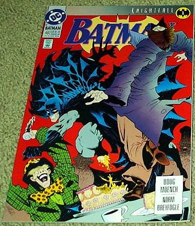 Batman Knightfall No. 492 May (DC)
Batman Knightfall No. 492 May (DC)