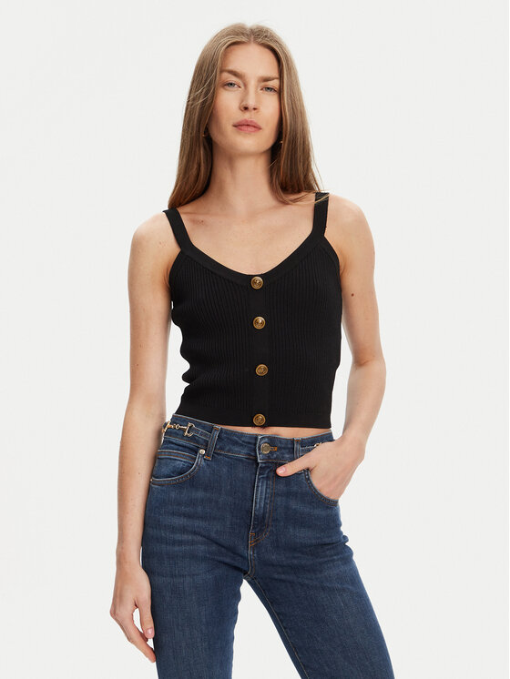 Топ regular fit W5YR10 Z0130 Guess, черный
Топ regular fit W5YR10 Z0130 Guess, черный