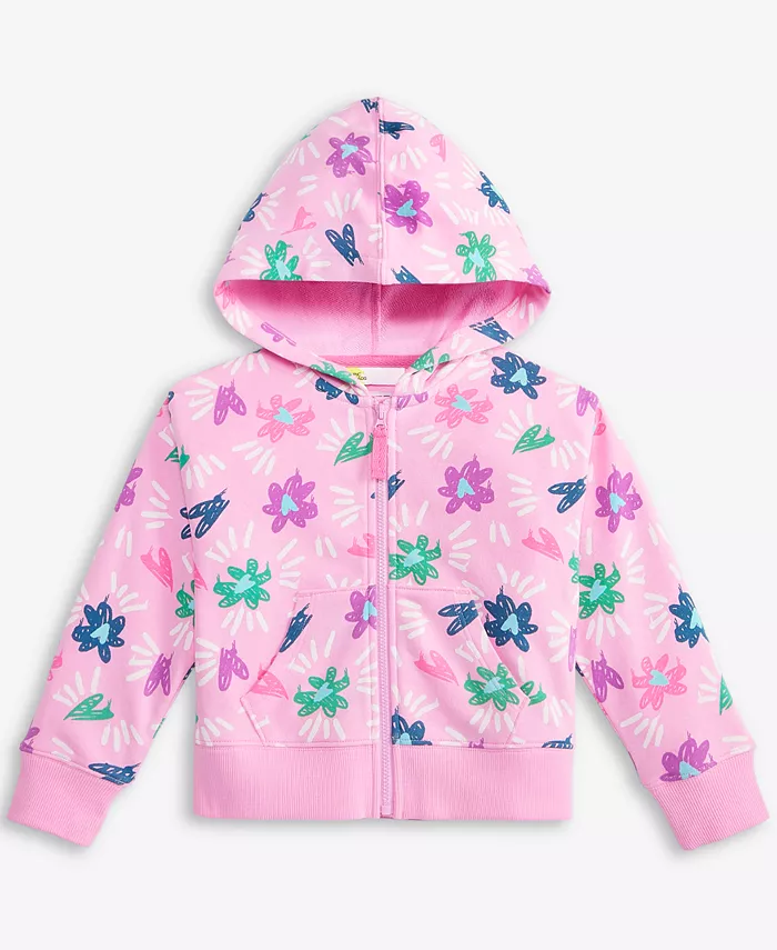 Детская худи с граффити-принтом на молнии для девочек Epic Threads, розовый
Детская худи с граффити-принтом на молнии для девочек Epic Threads, розовый