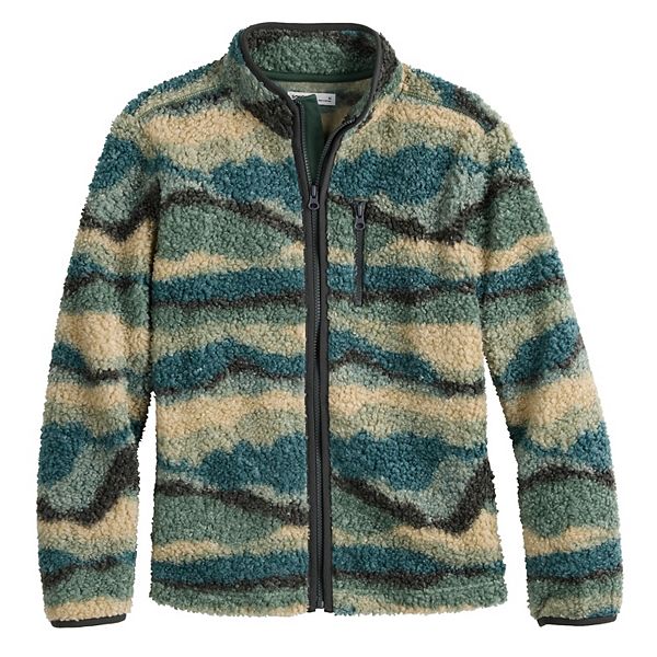 Детская куртка на молнии из высоковорсового флиса 8-20 Sonoma Goods For Life, Mountain Camo Green
Детская куртка на молнии из высоковорсового флиса 8-20 Sonoma Goods For Life, Mountain Camo Green