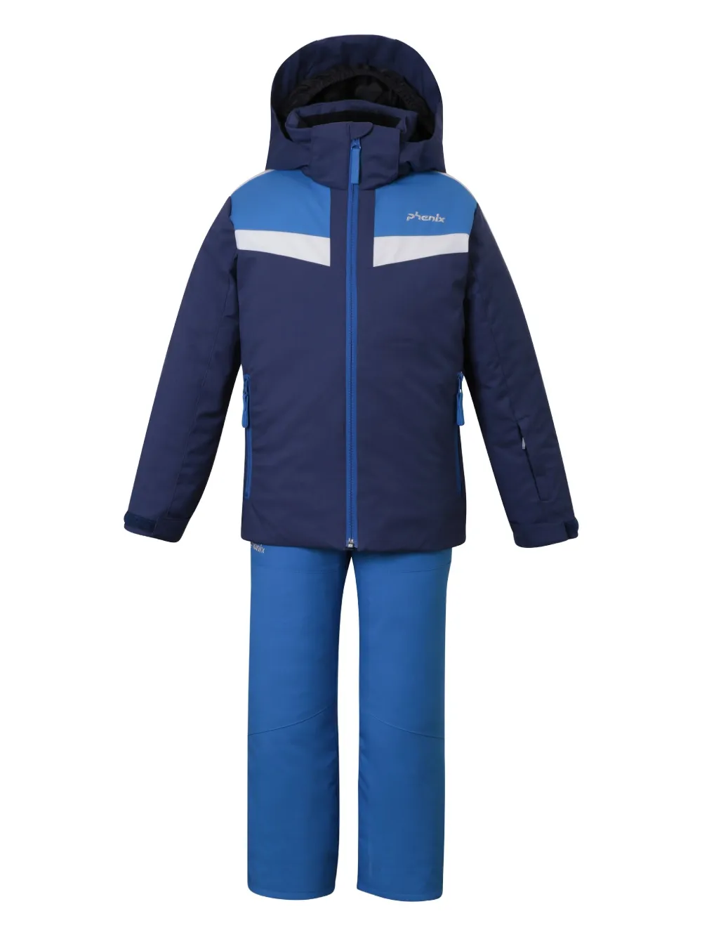 Спортивный костюм в стиле колор-блок PHENIX KIDS, синий
Спортивный костюм в стиле колор-блок PHENIX KIDS, синий