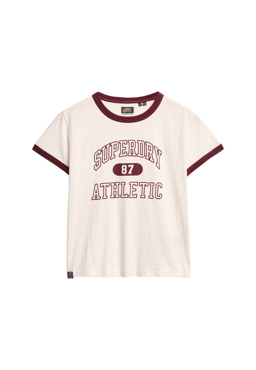 Футболка Superdry Shirt, цвет cream/berry
Футболка Superdry Shirt, цвет cream/berry
