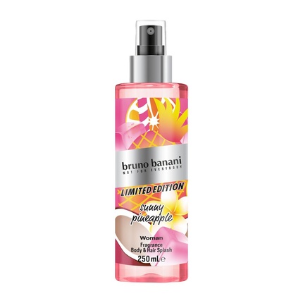 Спрей для тела и волос Woman Sunny Pineapple Limited Edition 250 мл Bruno Banani
Спрей для тела и волос Woman Sunny Pineapple Limited Edition 250 мл Bruno Banani