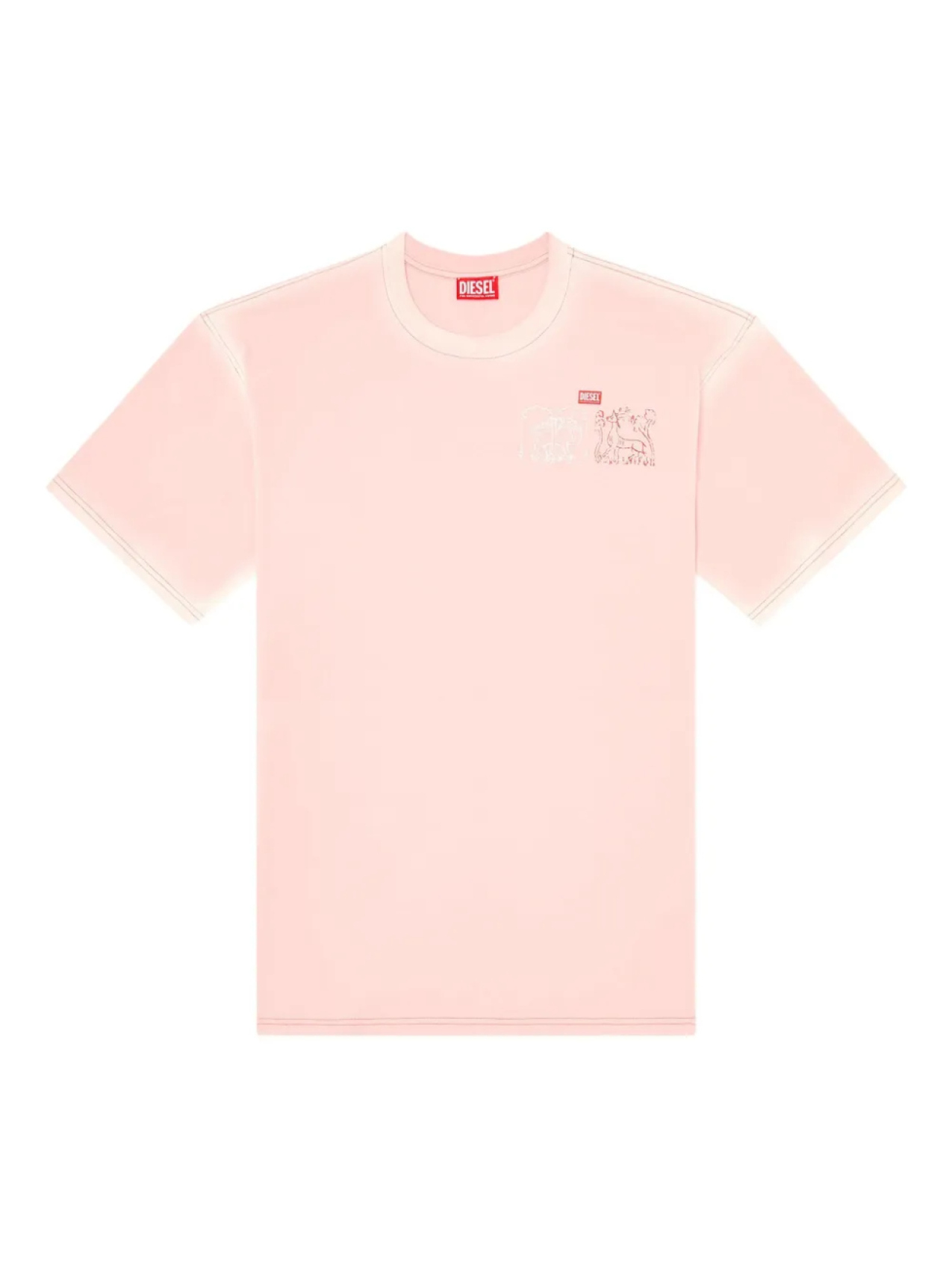 Футболка с графическим принтом T-Boxt-T10 Diesel 
Футболка с графическим принтом T-Boxt-T10 Diesel