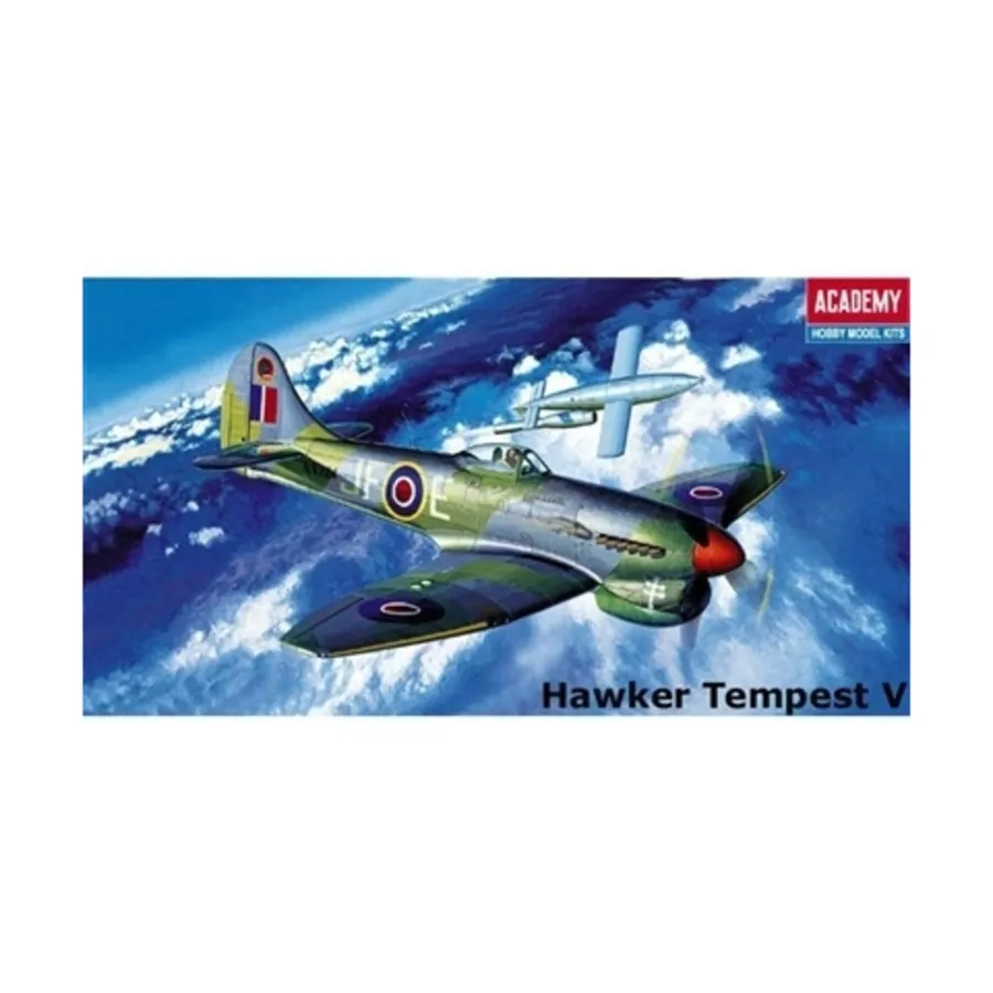 Hawker Mk.5 Темпест V, WWII Aircraft (1:72) (Academy Hobby)
Hawker Mk.5 Темпест V, WWII Aircraft (1:72) (Academy Hobby)