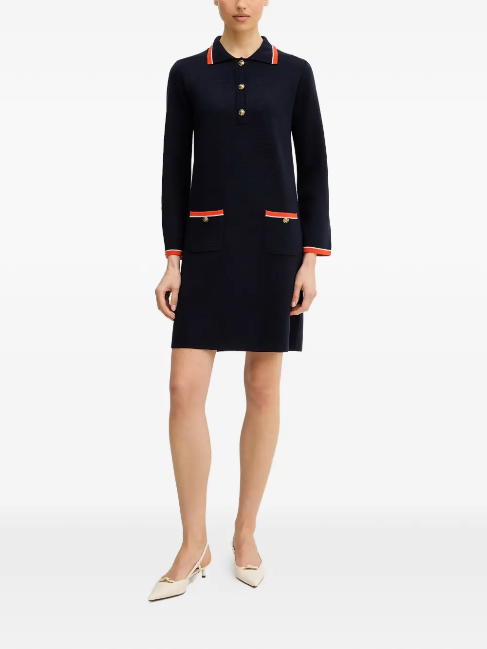 Мини-платье Mariolina с карманом на пуговице Luisa Spagnoli, синий
Мини-платье Mariolina с карманом на пуговице Luisa Spagnoli, синий