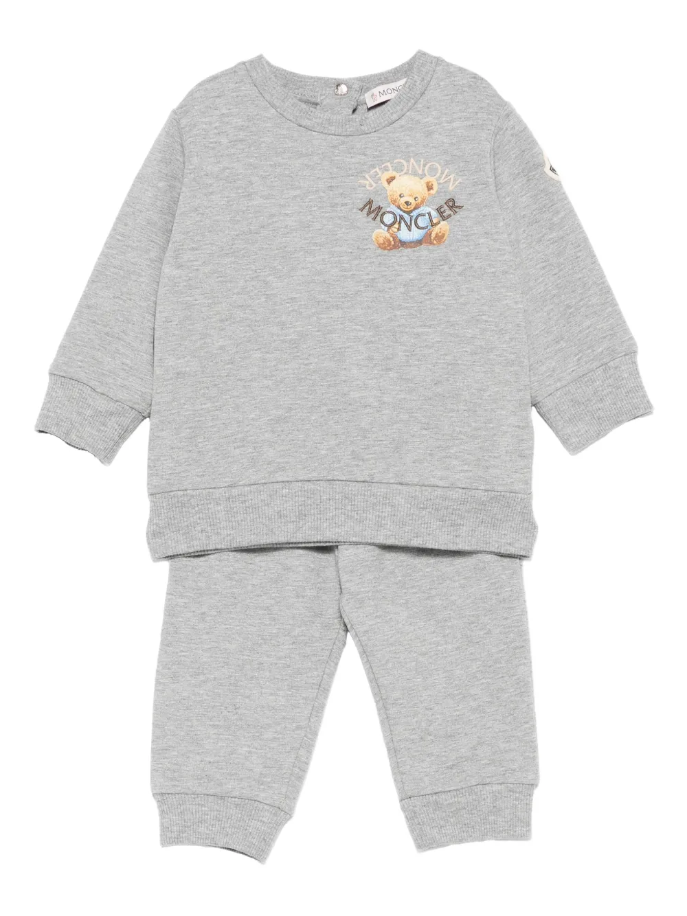 Спортивный костюм с вышивкой Moncler Enfant, серый
Спортивный костюм с вышивкой Moncler Enfant, серый