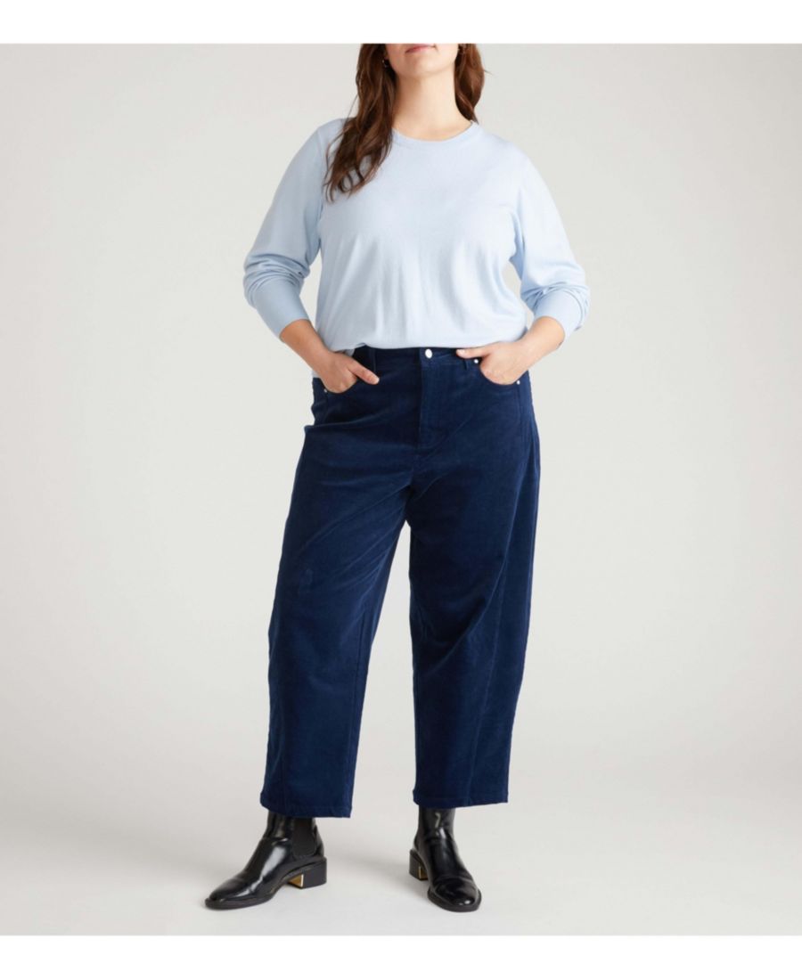 Женские вельветовые брюки Dakota Twisted Leg Universal Standard, Pageant blue
Женские вельветовые брюки Dakota Twisted Leg Universal Standard, Pageant blue