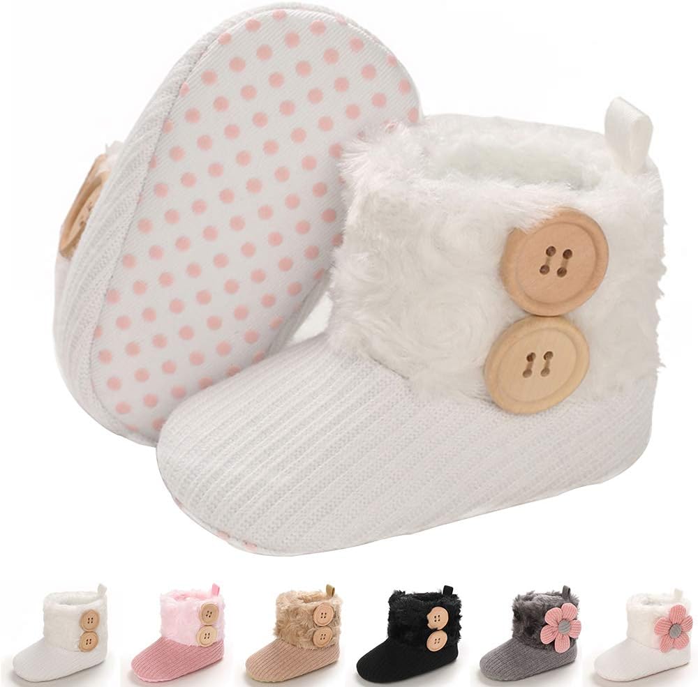 Ботинки для новорожденных мальчиков и девочек E-FAK, зимние снежные с бантиком, с мягкой подошвой, противоскользящие, теплые, для малышей и начинающих ходить, D/White
Ботинки для новорожденных мальчиков и девочек E-FAK, зимние снежные с бантиком, с мягкой подошвой, противоскользящие, теплые, для малышей и начинающих ходить, D/White