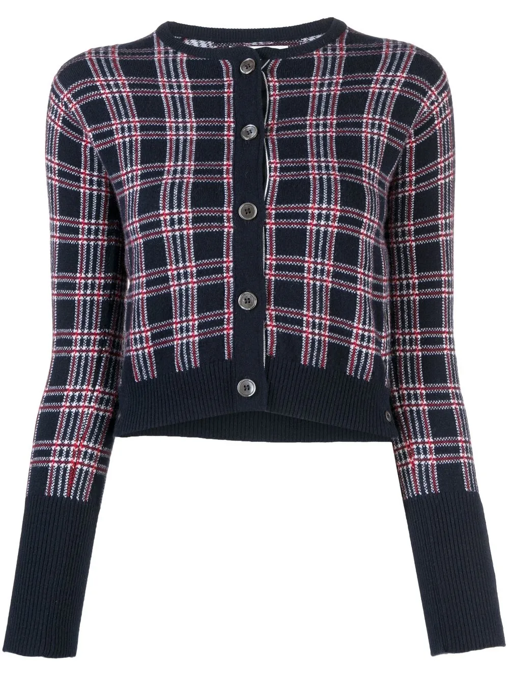 Укороченный кашемировый кардиган Pow с круглым вырезом Thom Browne, синий
Укороченный кашемировый кардиган Pow с круглым вырезом Thom Browne, синий