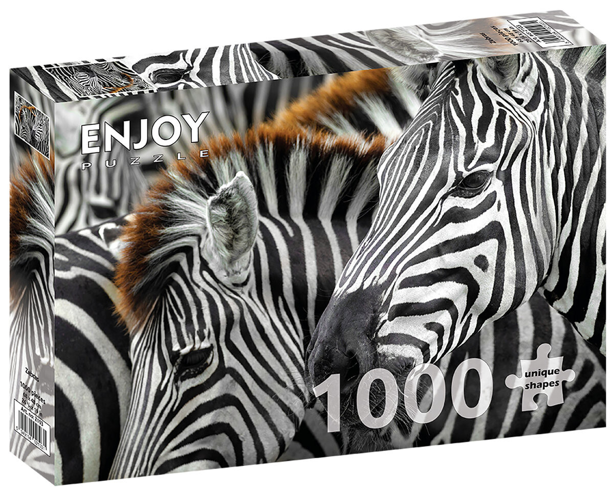 Enjoy, Пазл - Зебры, 1000 шт. 
Enjoy, Пазл - Зебры, 1000 шт.