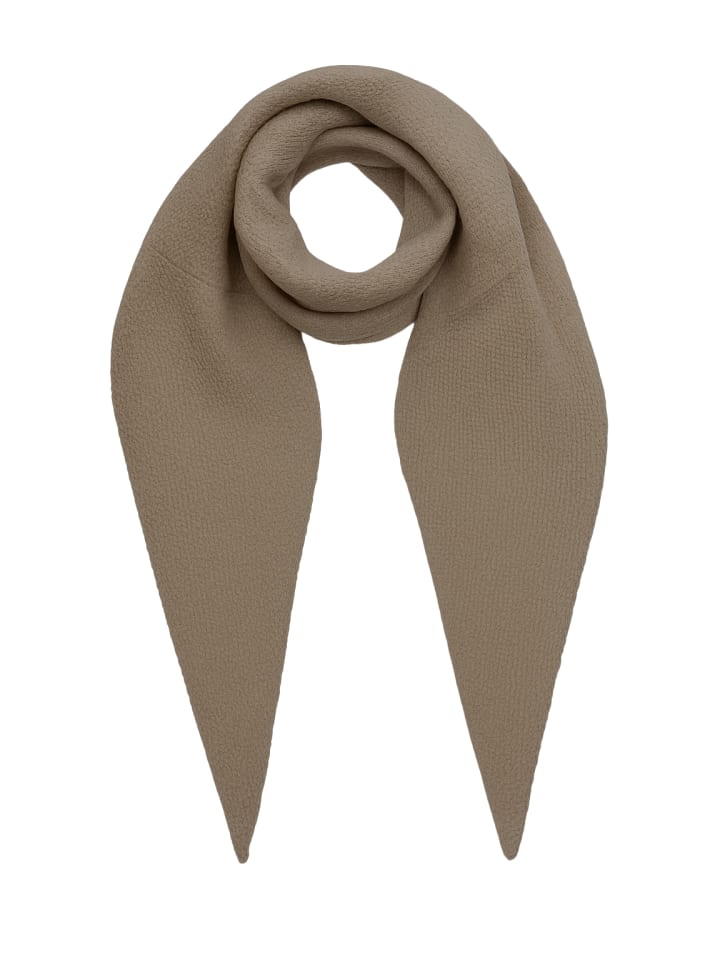 Мягкий вязаный шарф с тонкой текстурой песочного цвета. Faera
Мягкий вязаный шарф с тонкой текстурой песочного цвета. Faera