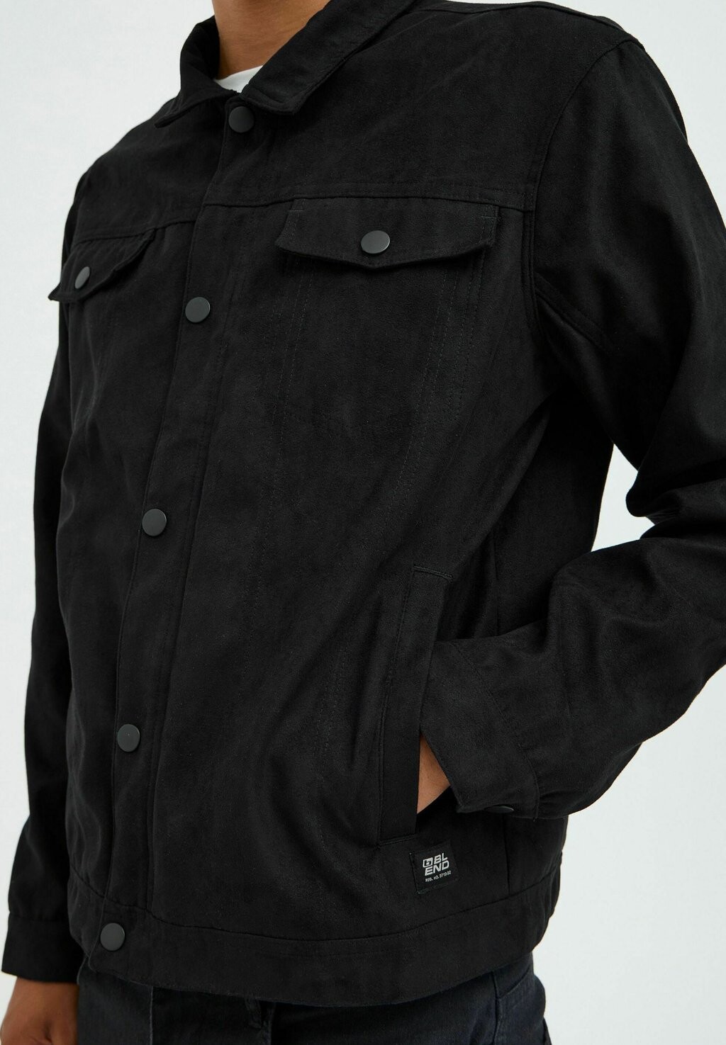 Куртка из искусственной кожи Blend, черный
Куртка из искусственной кожи Blend, черный