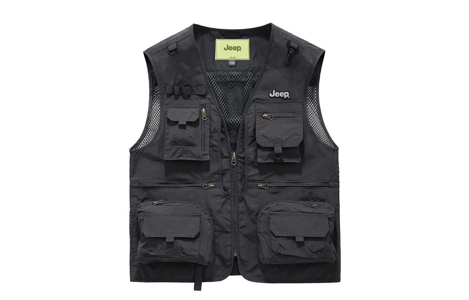 Жилет унисекс Jeep, темно-серый
Жилет унисекс Jeep, темно-серый