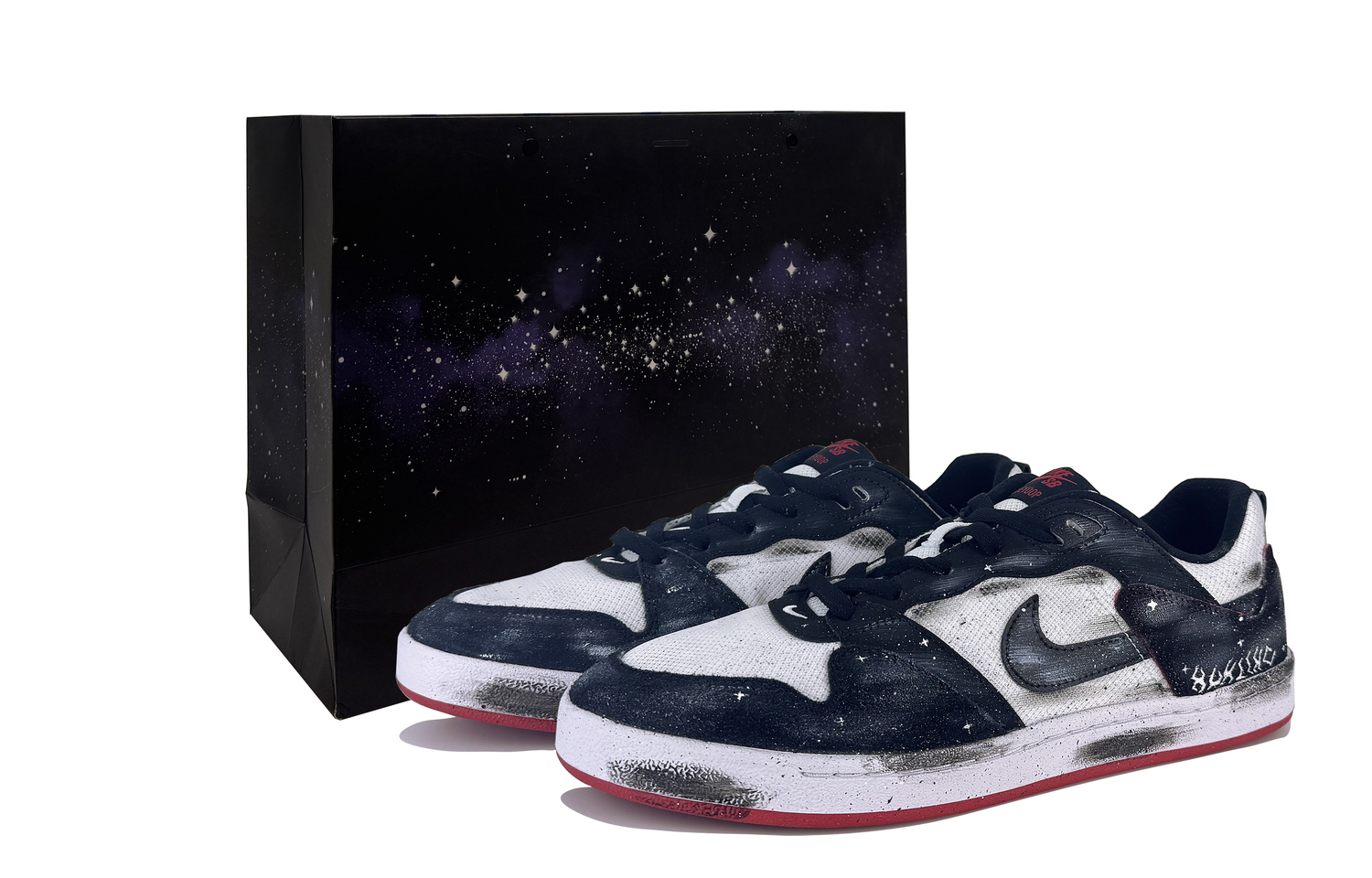 Nike Мужские кроссовки SB Alleyoop Abrasion Resistant Low top черный белый
Nike Мужские кроссовки SB Alleyoop Abrasion Resistant Low top черный белый