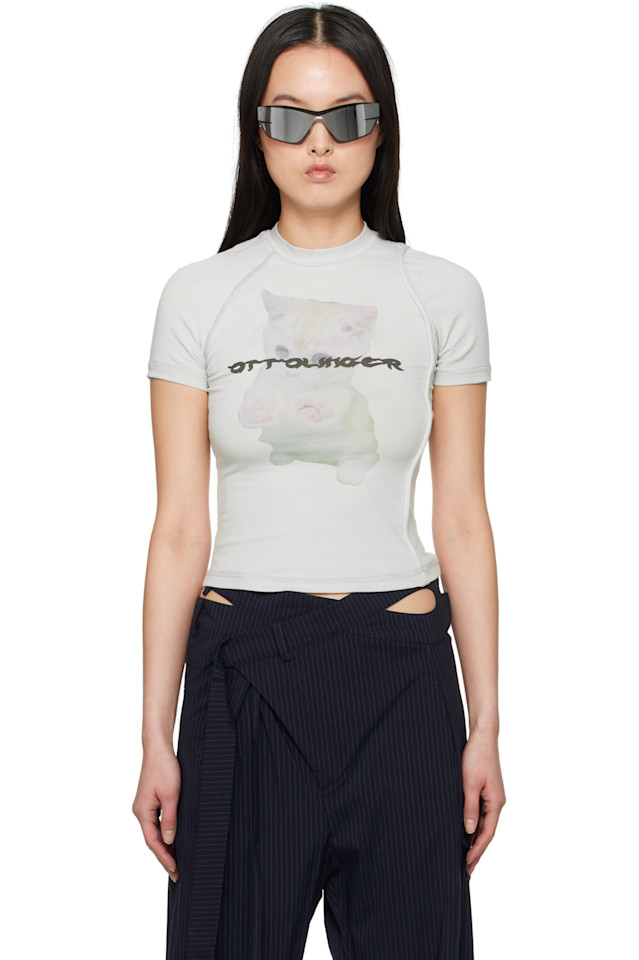 Деконструированная футболка Ottolinger, серый
Деконструированная футболка Ottolinger, серый