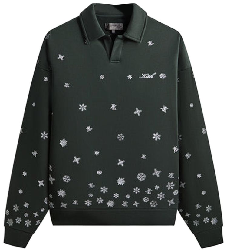 Толстовка Kith Kithmas Snowflakes Nelson Rugby Pullover, зеленый
Толстовка Kith Kithmas Snowflakes Nelson Rugby Pullover, зеленый