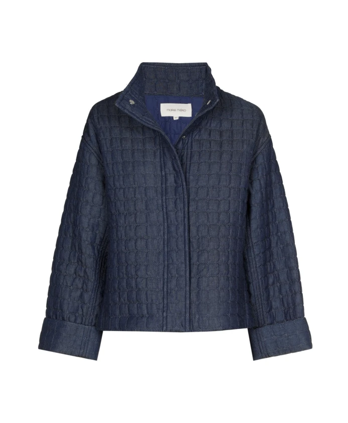 Синяя хлопковая вафельная куртка Marie Mãro, синий
Синяя хлопковая вафельная куртка Marie Mãro, синий