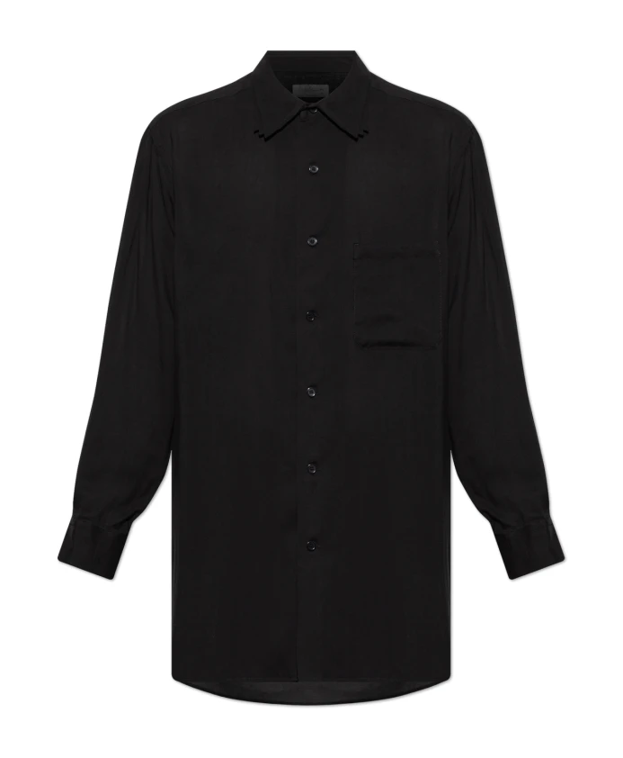 Рубашка с карманом Yohji Yamamoto, черный
Рубашка с карманом Yohji Yamamoto, черный
