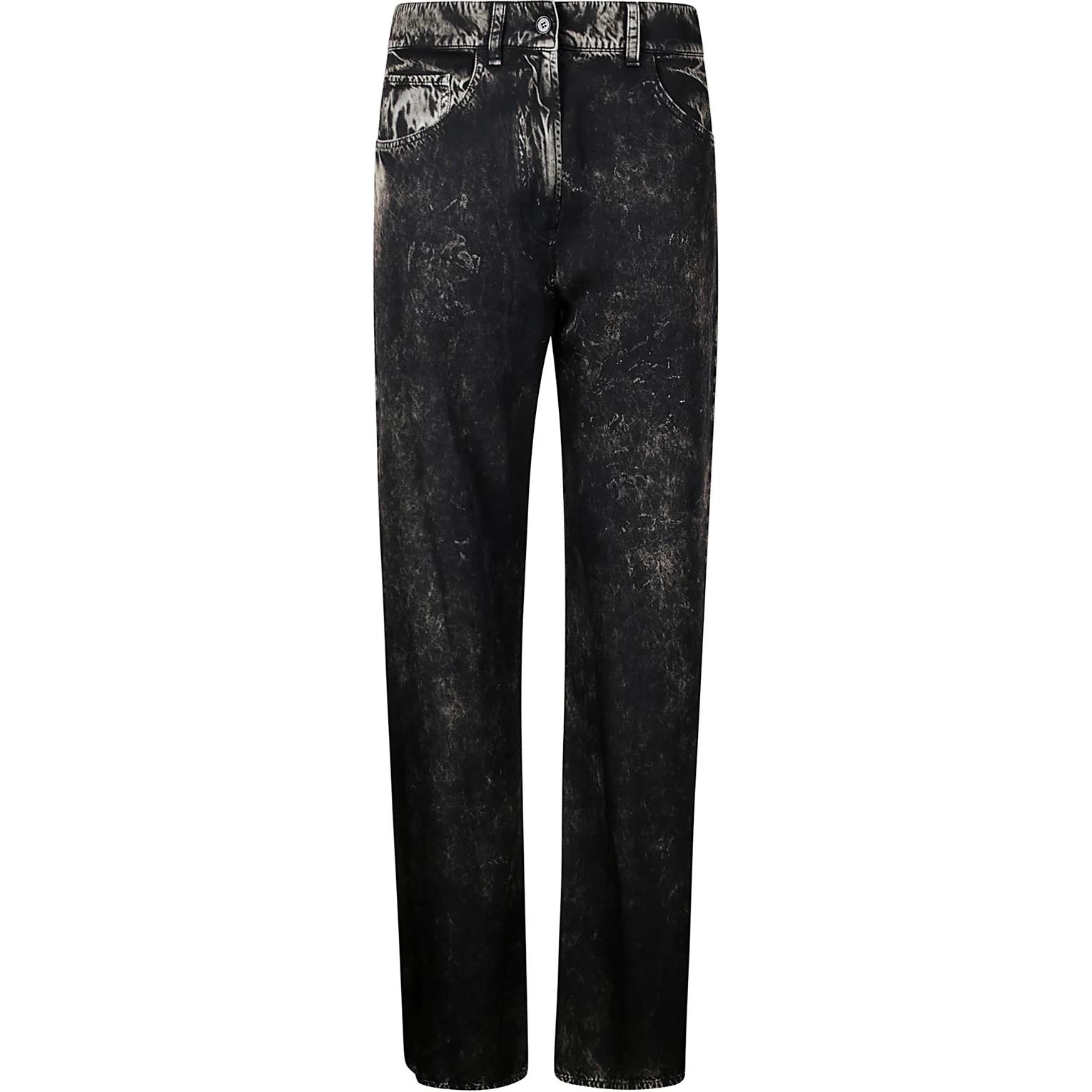 Прямые брюки с принтом Acne Studios, черный
Прямые брюки с принтом Acne Studios, черный