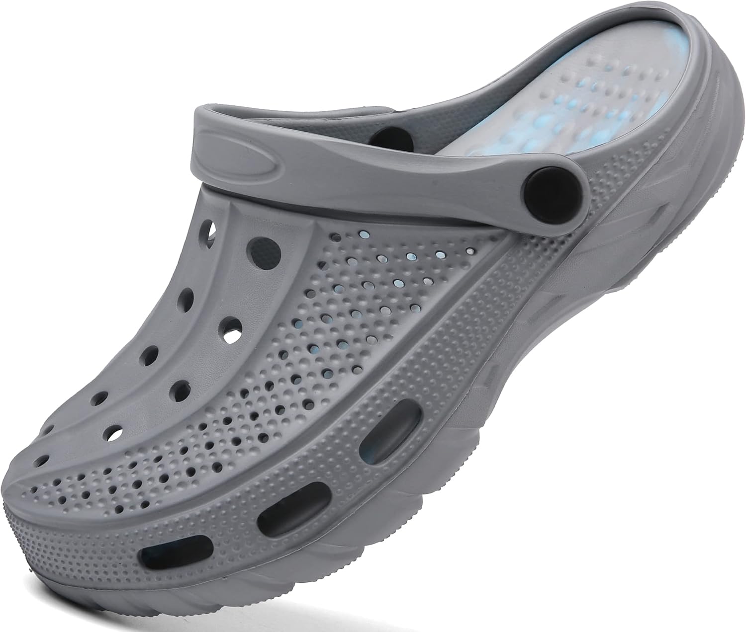 Мужские и женские сабо ChayChax с поддержкой свода стопы, садовые туфли, и пляжные шлепанцы с съемной стелькой, серый
Мужские и женские сабо ChayChax с поддержкой свода стопы, садовые туфли, и пляжные шлепанцы с съемной стелькой, серый