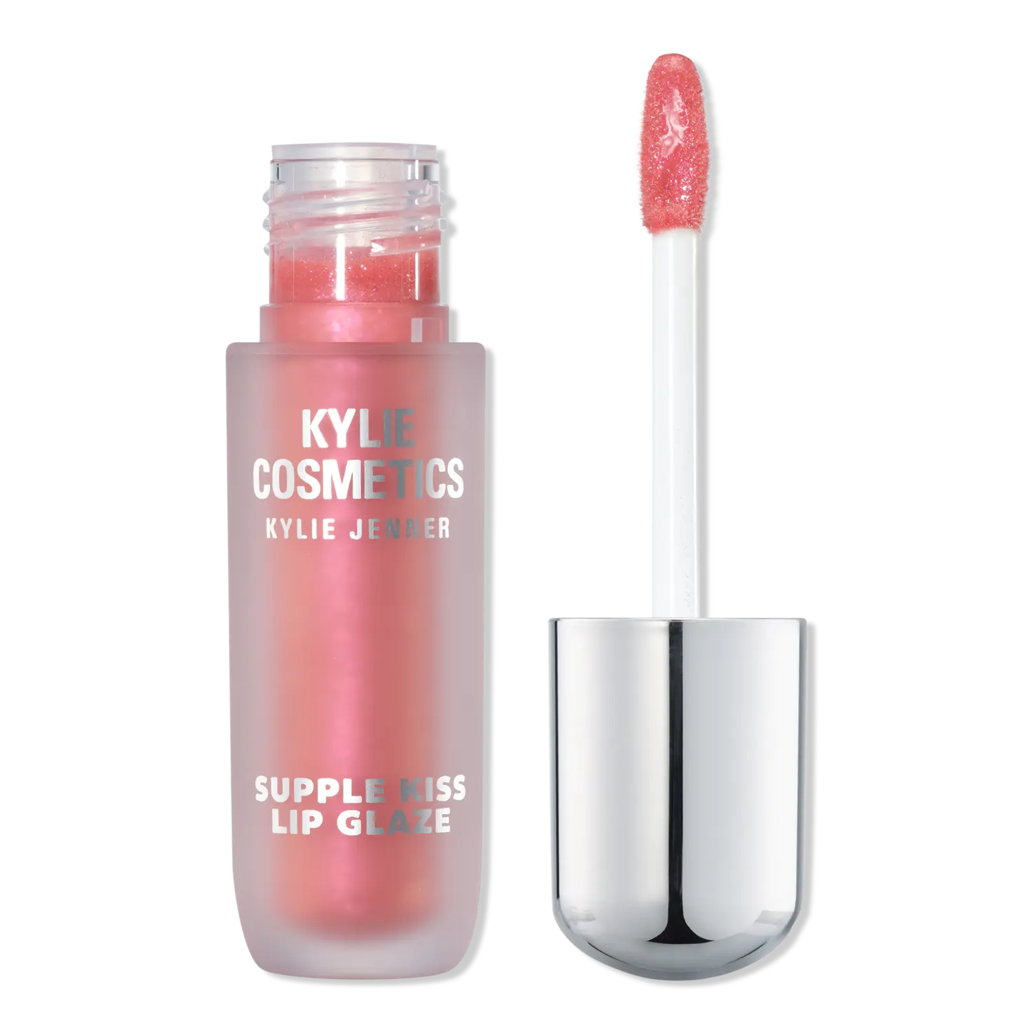 Блеск для губ Supple Kiss из коллекции Cosmic Kylie Jenner 2.0 KYLIE COSMETICS, Rosy Ray (rose with pink shimmer)
Блеск для губ Supple Kiss из коллекции Cosmic Kylie Jenner 2.0 KYLIE COSMETICS, Rosy Ray (rose with pink shimmer)