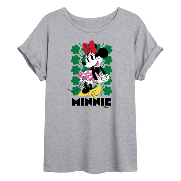 Футболка оверсайз с клевером Minnie Mouse для девочек Disney, серый
Футболка оверсайз с клевером Minnie Mouse для девочек Disney, серый