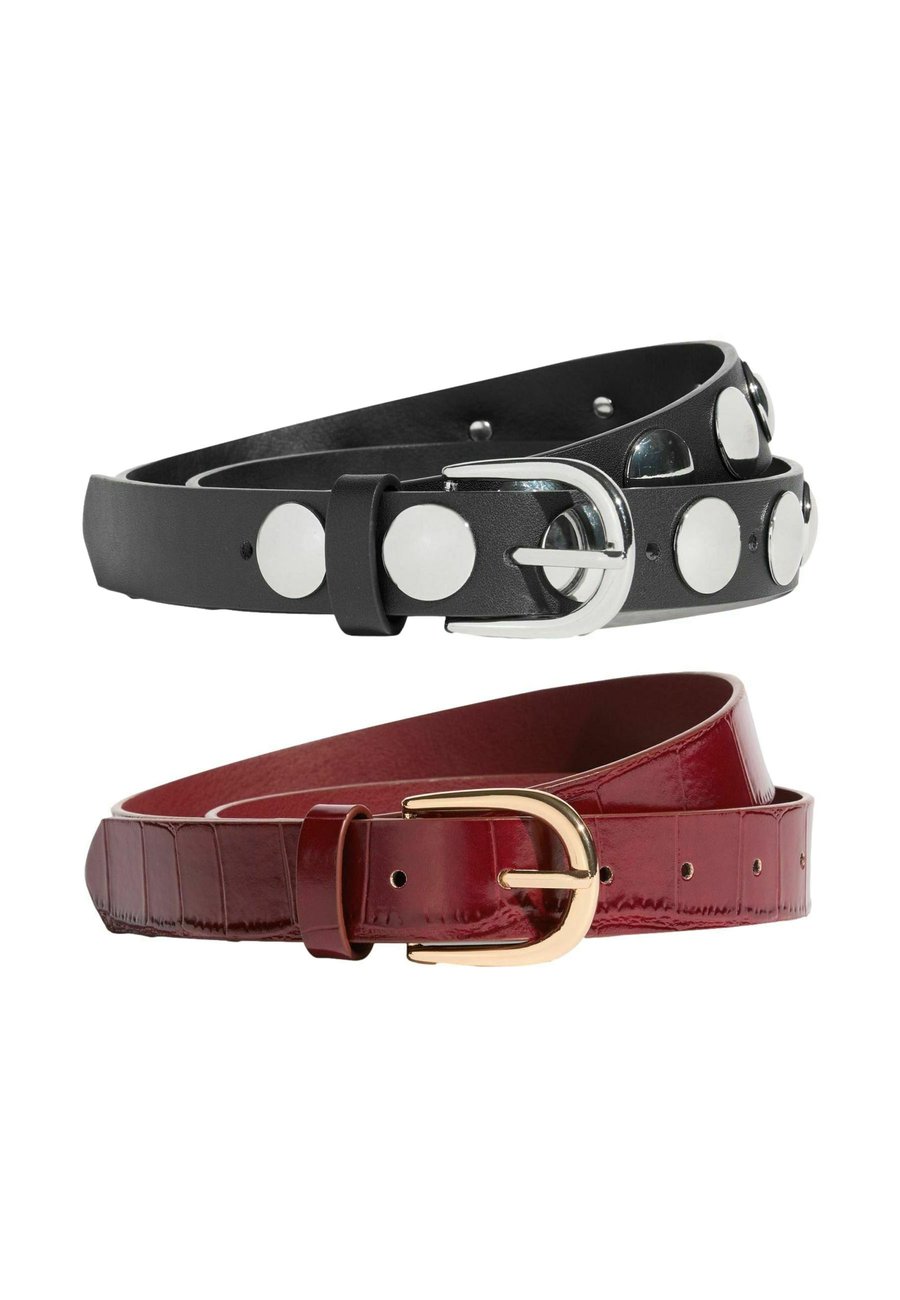 Ремень Friends Like These STUDDED 2 PACK , Burgundy And Black/Red
Ремень Friends Like These STUDDED 2 PACK , Burgundy And Black/Red