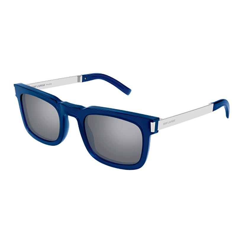 Квадратные солнцезащитные очки унисекс синие SAINT LAURENT
Квадратные солнцезащитные очки унисекс синие SAINT LAURENT