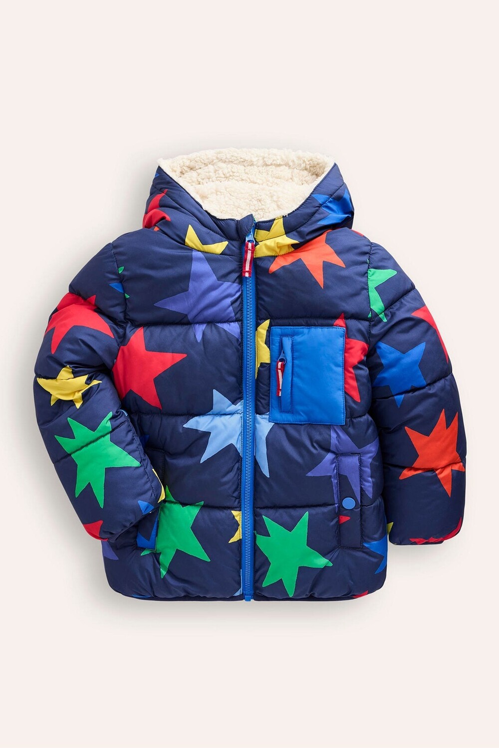 Уютное двухстороннее пальто из шерсти борга Boden, синий
Уютное двухстороннее пальто из шерсти борга Boden, синий