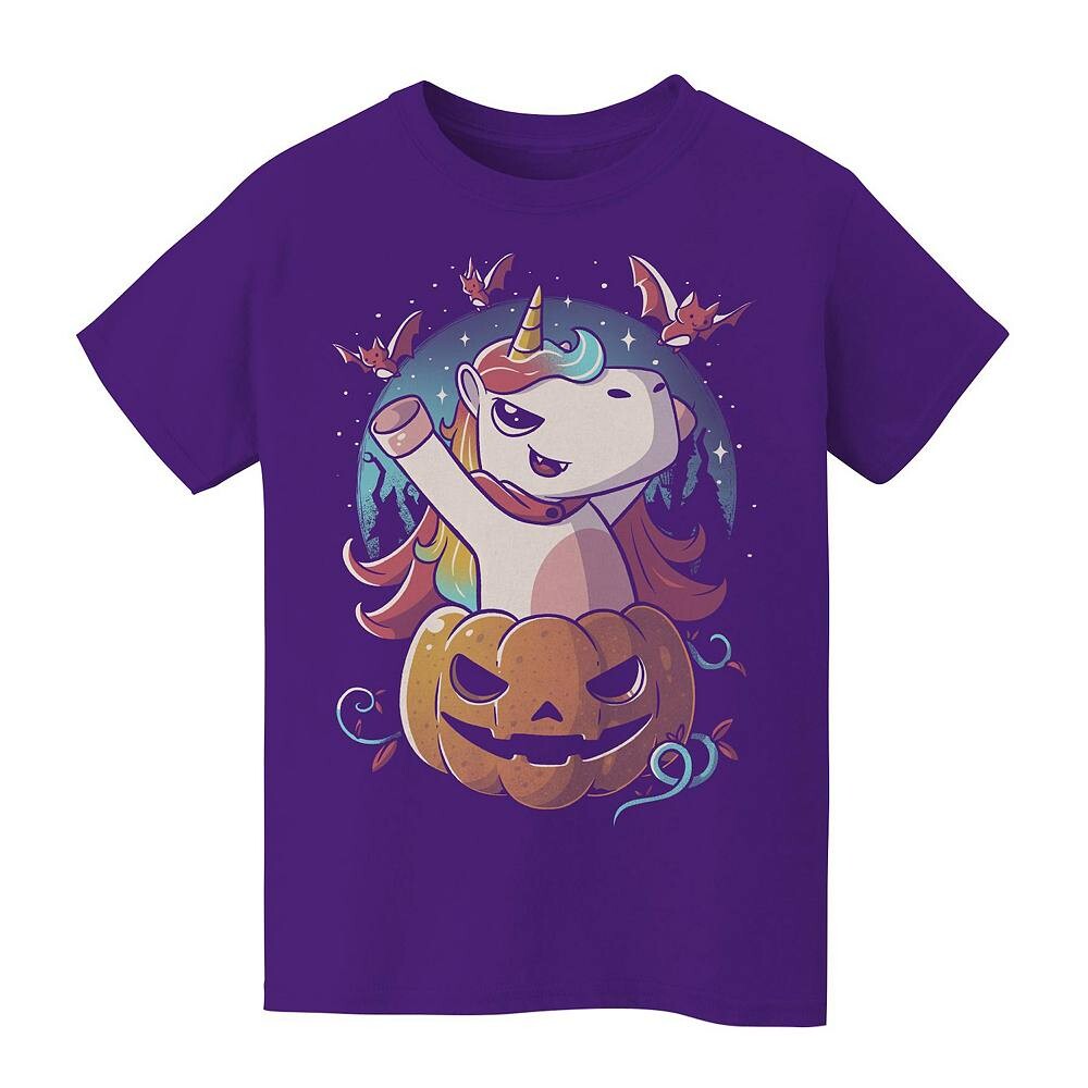 Детская футболка с рисунком «Жуткий единорог» на Хэллоуин для детей 8–20 лет Licensed Character, фиолетовый
Детская футболка с рисунком «Жуткий единорог» на Хэллоуин для детей 8–20 лет Licensed Character, фиолетовый