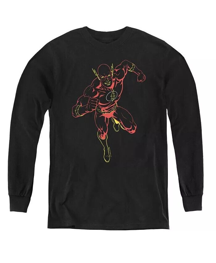 Свитшот с длинным рукавом Boys of America Youth Neon Flash Justice League, черный
Свитшот с длинным рукавом Boys of America Youth Neon Flash Justice League, черный
