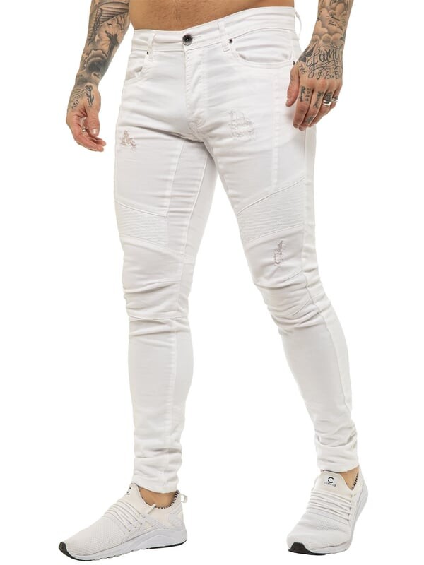 Мужские джинсы скинни из байкерского денима стрейч Enzo, белый, Серый, Мужские джинсы скинни из байкерского денима стрейч Enzo, белый
Мужские джинсы скинни из байкерского денима стрейч Enzo, белый, Серый, Мужские джинсы скинни из байкерского денима стрейч Enzo, белый
