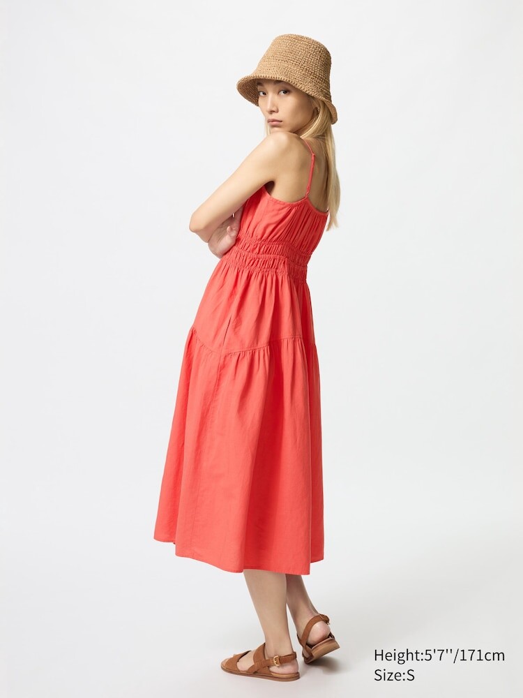 Платье-Комбинация из льна Uniqlo, цвет 24 оранжевый
Платье-Комбинация из льна Uniqlo, цвет 24 оранжевый