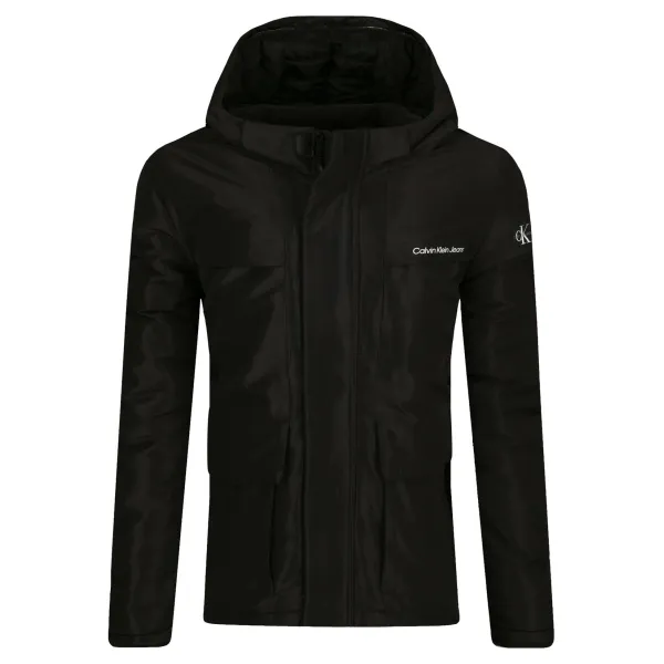 Парка стандартного кроя «Снова в школу» Calvin Klein, черный 
Парка стандартного кроя «Снова в школу» Calvin Klein, черный