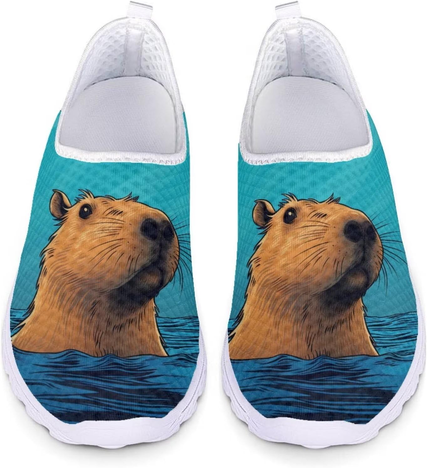 Унисекс кроссовки Binienty с принтом для тренировок и бега, легкие слипоны для ходьбы для женщин и мужчин, Cartoon Capybara
Унисекс кроссовки Binienty с принтом для тренировок и бега, легкие слипоны для ходьбы для женщин и мужчин, Cartoon Capybara