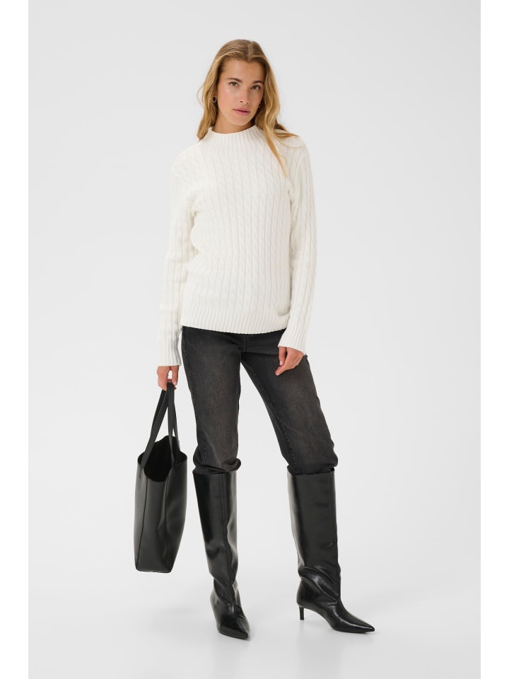 Kaffe Вязаный свитер Karachel стандартного кроя, цвет Chalk
Kaffe Вязаный свитер Karachel стандартного кроя, цвет Chalk