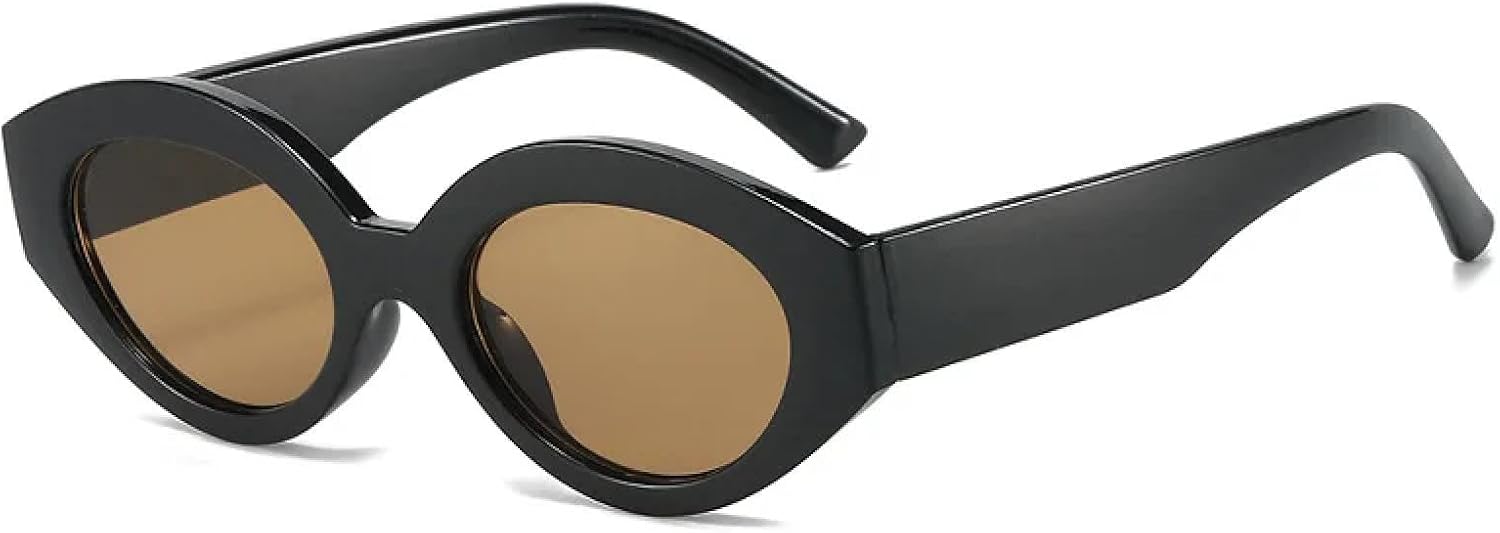 Модные солнцезащитные очки «кошачий глаз» для женщин, популярные винтажные панк-очки овальной формы, трендовые, разноцветные, с защитой от УФ-излучения UV400 TVTBBVV, Black-brown
Модные солнцезащитные очки «кошачий глаз» для женщин, популярные винтажные панк-очки овальной формы, трендовые, разноцветные, с защитой от УФ-излучения UV400 TVTBBVV, Black-brown
