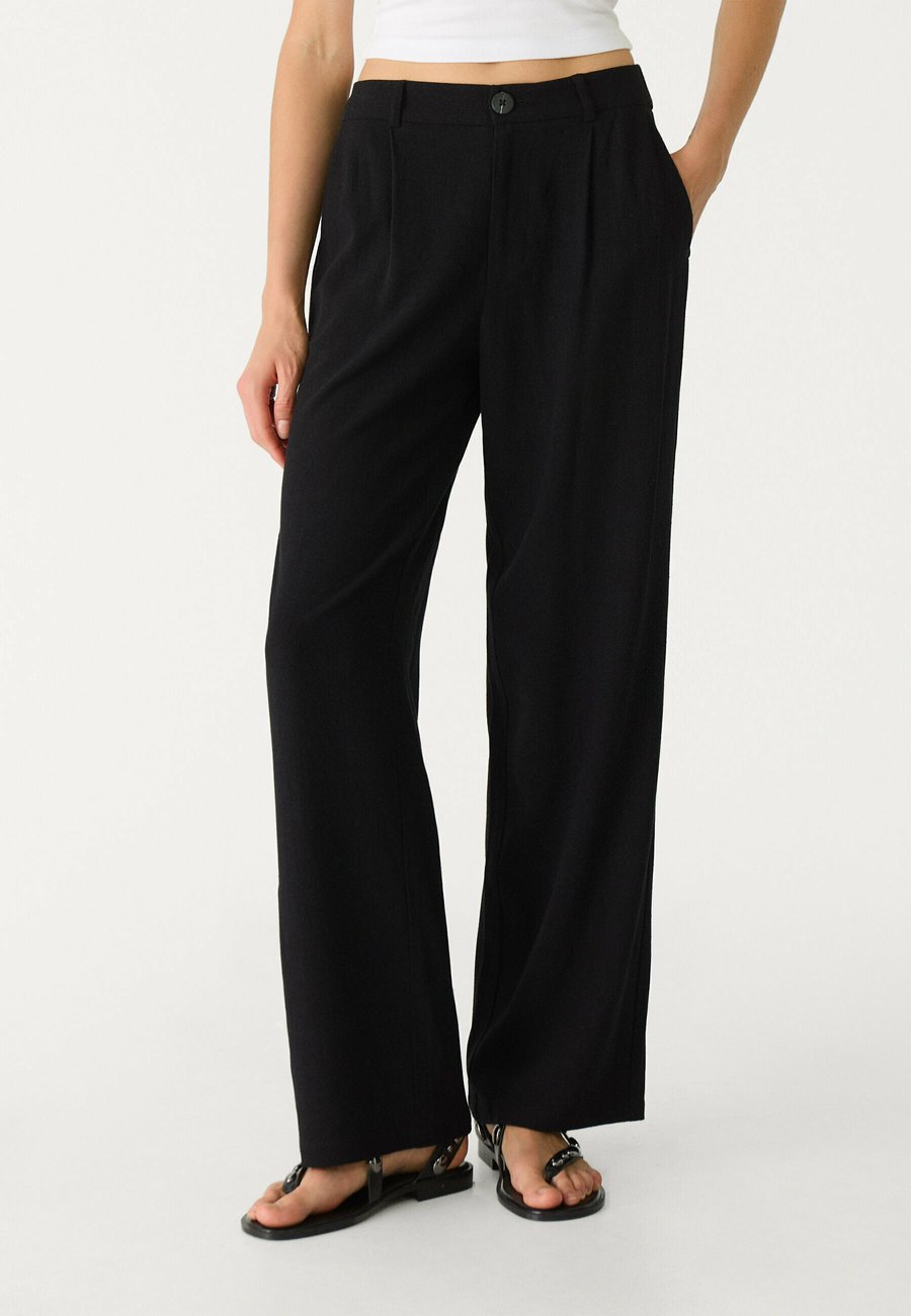 Брюки Stradivarius STRAIGHT FIT , Black
Брюки Stradivarius STRAIGHT FIT , Black