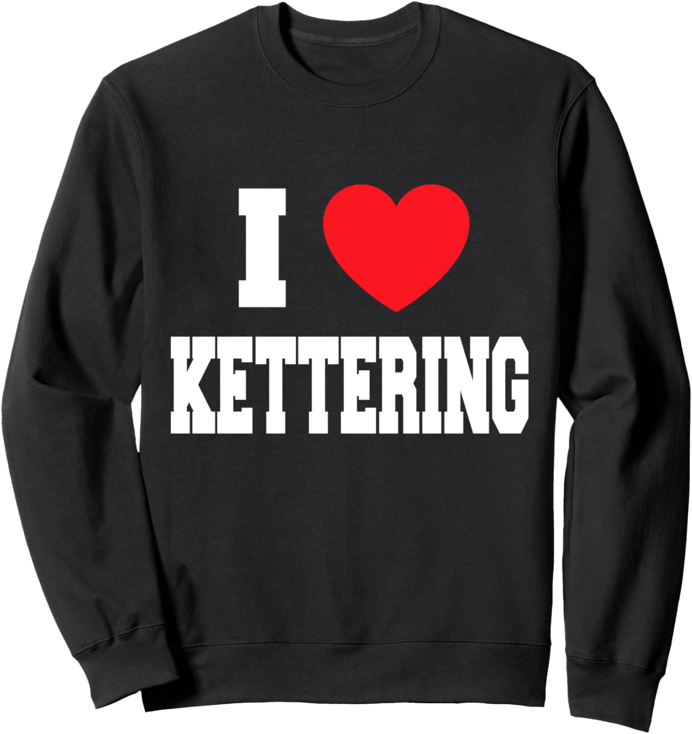 Толстовка Я люблю Кеттеринг My Heart, черный
Толстовка Я люблю Кеттеринг My Heart, черный