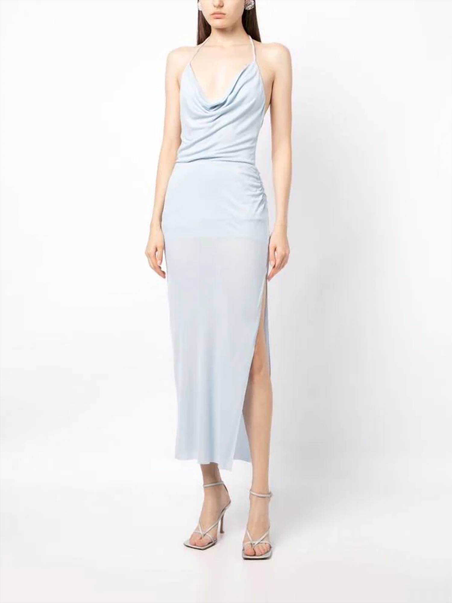 Платье макси Lexie Cowl в цвете Ice Blue BEC + BRIDGE
Платье макси Lexie Cowl в цвете Ice Blue BEC + BRIDGE