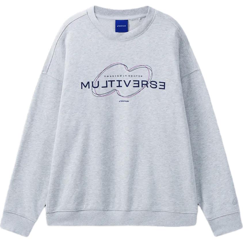 Свитшот унисекс серый DECATHLON
Свитшот унисекс серый DECATHLON