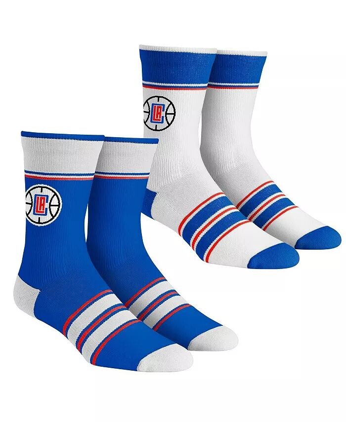 Носки для больших мальчиков и девочек LA Clippers Multi-Stripe, комплект из 2 пар носков Team Crew Rock 'Em
Носки для больших мальчиков и девочек LA Clippers Multi-Stripe, комплект из 2 пар носков Team Crew Rock 'Em