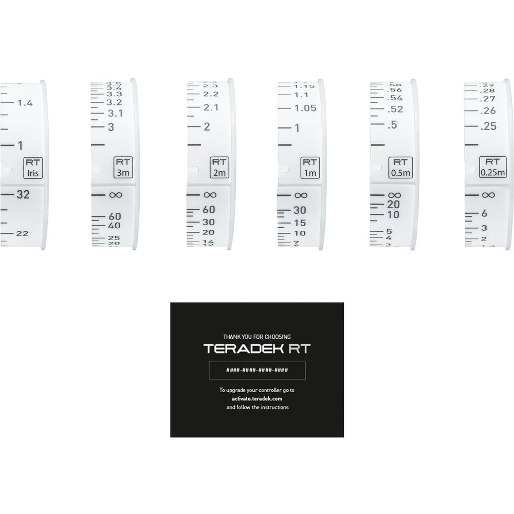 Teradek RT Lens Mapping for CTRL.1 with Pre-Marked 11-1458-M
Teradek RT Lens Mapping for CTRL.1 with Pre-Marked 11-1458-M