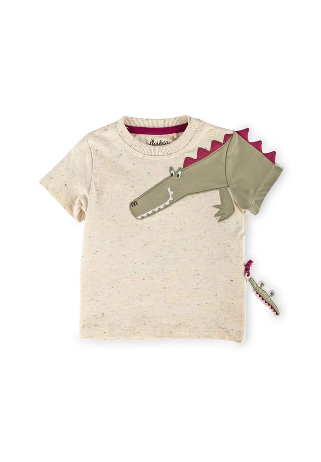 Футболка счастливый крокодил для младенцев и малышей Sigikid, экрю
Футболка счастливый крокодил для младенцев и малышей Sigikid, экрю