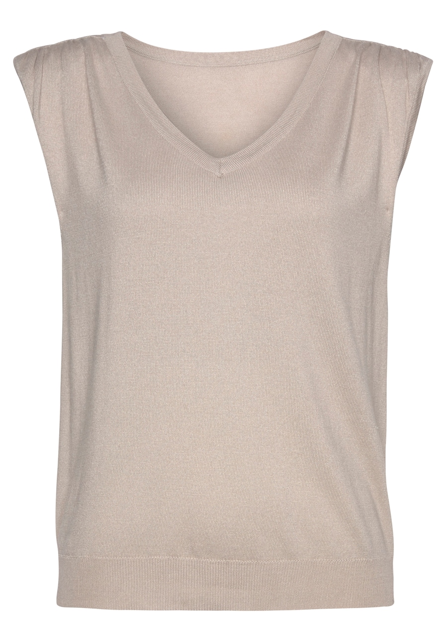 Свитер LASCANA, песочный
Свитер LASCANA, песочный