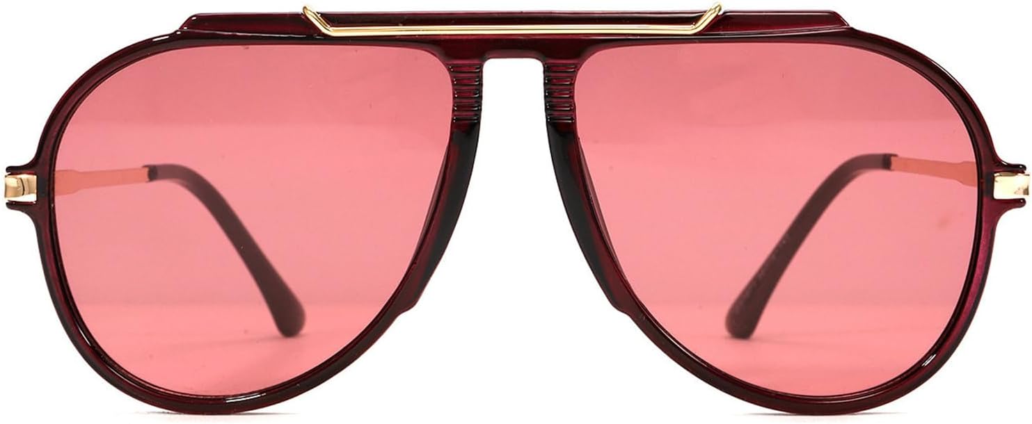 Винтажные солнцезащитные очки-пилот большого размера Willochra для женщин и мужчин, с крупной оправой, в тренде, популярные в 70-х, с защитой от УФ-излучения UV400, C7
Винтажные солнцезащитные очки-пилот большого размера Willochra для женщин и мужчин, с крупной оправой, в тренде, популярные в 70-х, с защитой от УФ-излучения UV400, C7