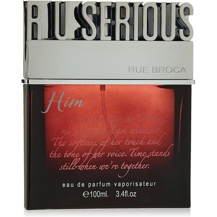 Rue Broca R U Serious Him Eau De Parfum Spray 100ml
Rue Broca R U Serious Him Eau De Parfum Spray 100ml