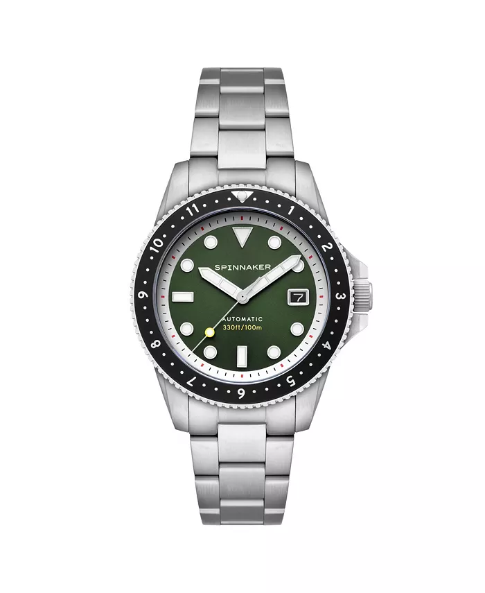 Мужские часы Croft Pioneer Automatic с браслетом из цельной нержавеющей стали, 42 мм Spinnaker
Мужские часы Croft Pioneer Automatic с браслетом из цельной нержавеющей стали, 42 мм Spinnaker